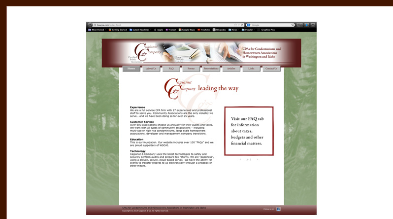 Cagianut and Co. website