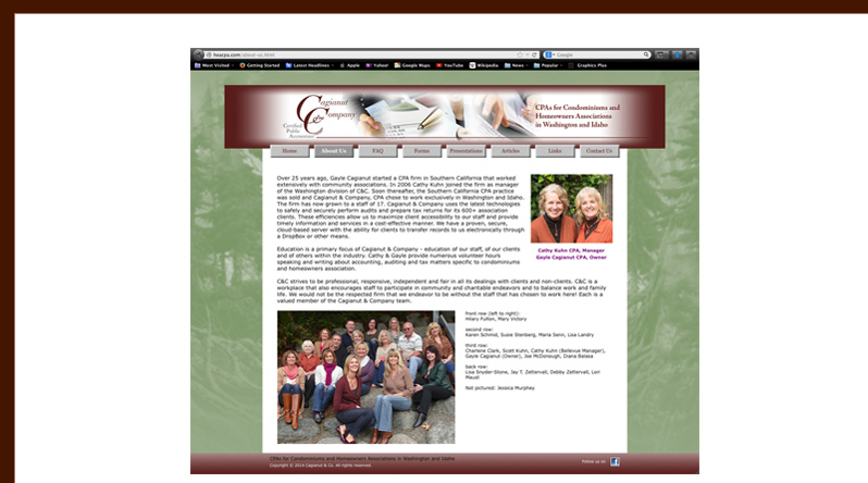 Cagianut and Co. website